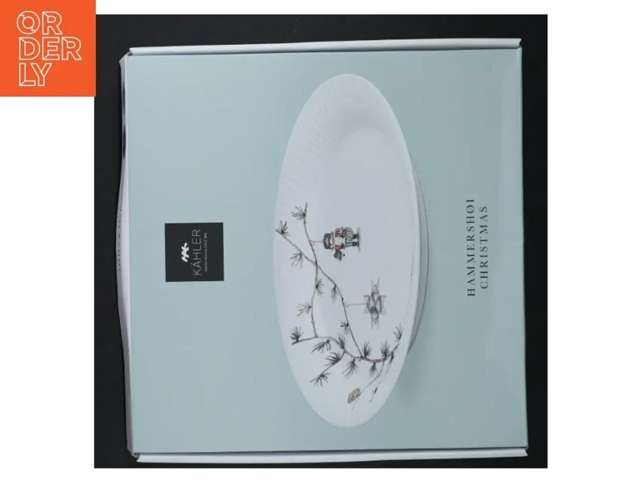 Billede 5 - Middagstallerken i porcelæn fra Kahler (str. 27 cm)