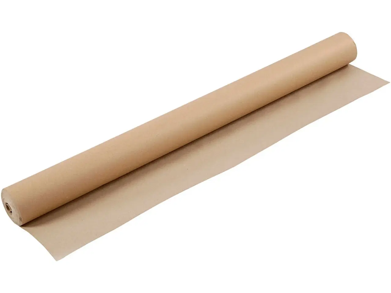 Billede 1 - Karduspapir, B: 96 cm, 130 g, brun, 30m/ 1 rl.
