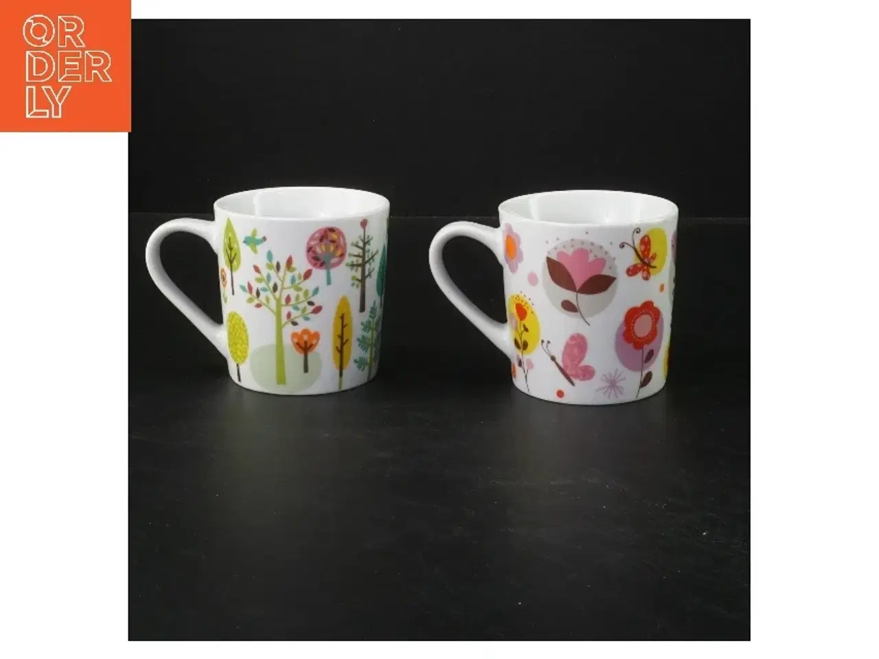 Billede 2 - Porcelænskrus fra franake Mini Labo (str. 2 styk. ø. 8 cm. Højde. 8 cm)