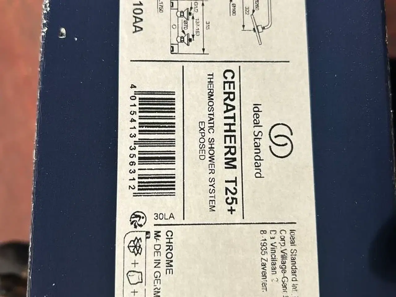 Billede 2 - Ideal Standard bruser Ceratherm T25+
