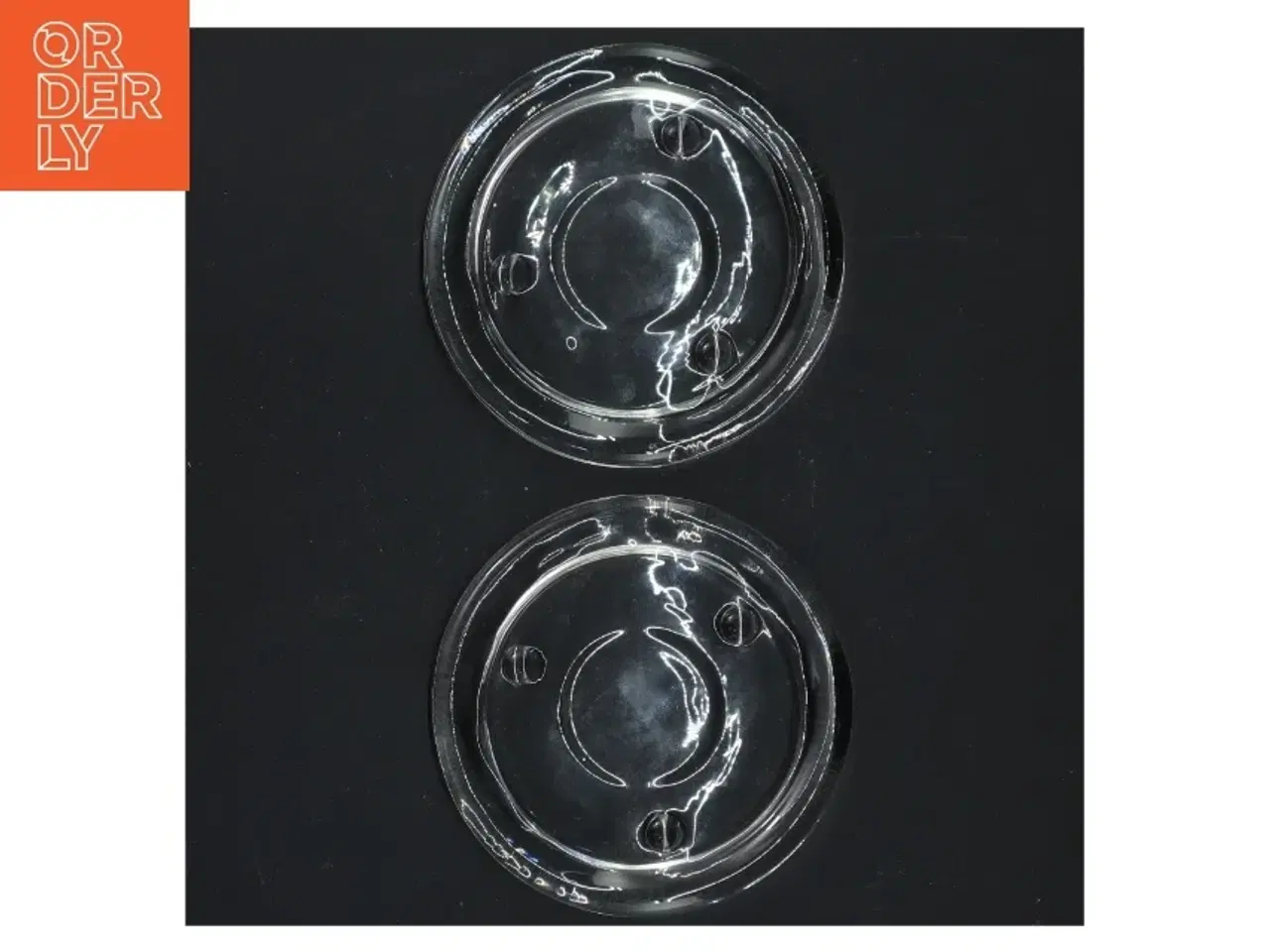 Billede 3 - Glas coasters (str. Ø 10,5 cm)