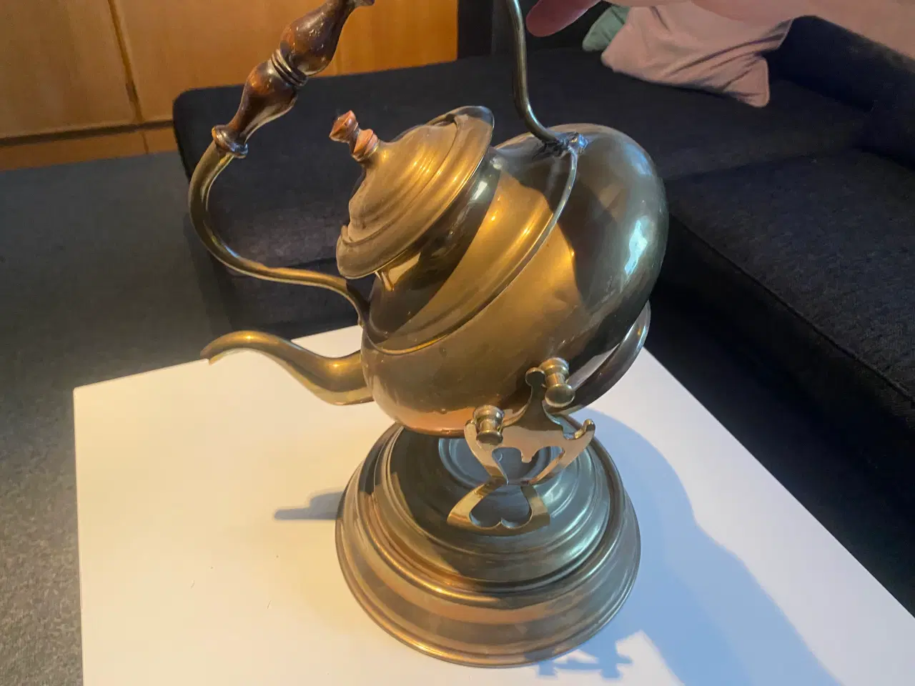 Billede 2 - Tekande med stativ, med vippemekanisme