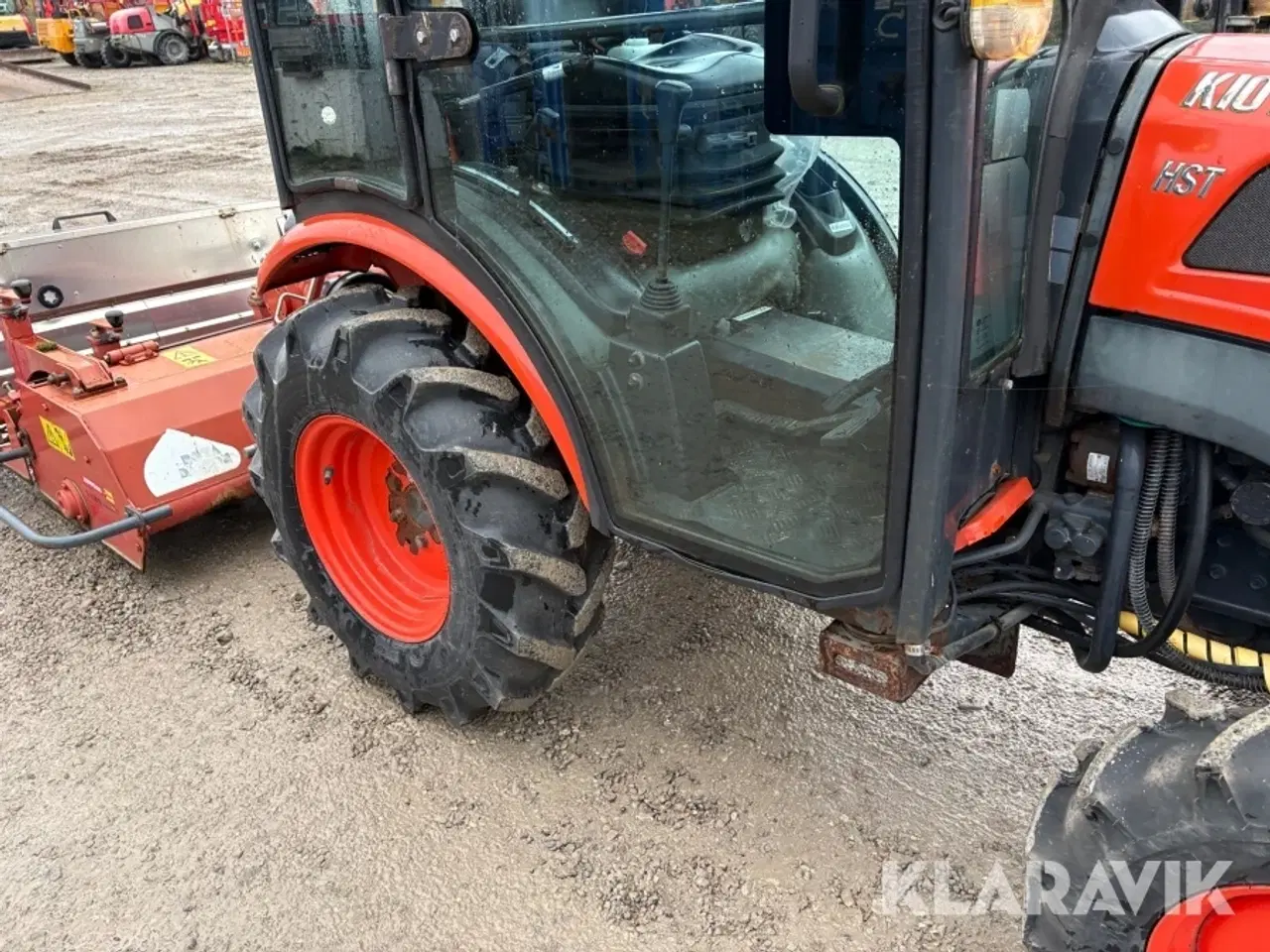 Billede 11 - Traktor m. stennedlægningsfræser Kioti CK22 HST