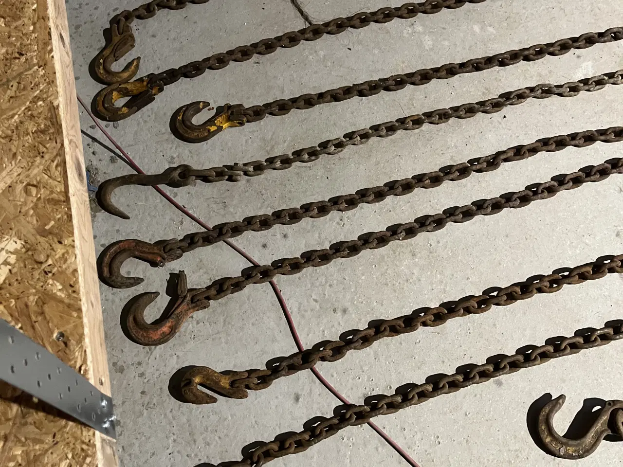 Billede 5 - Kæder. Kroge. Pladeklo