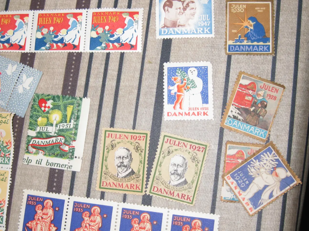 Billede 6 - jule frimærker 