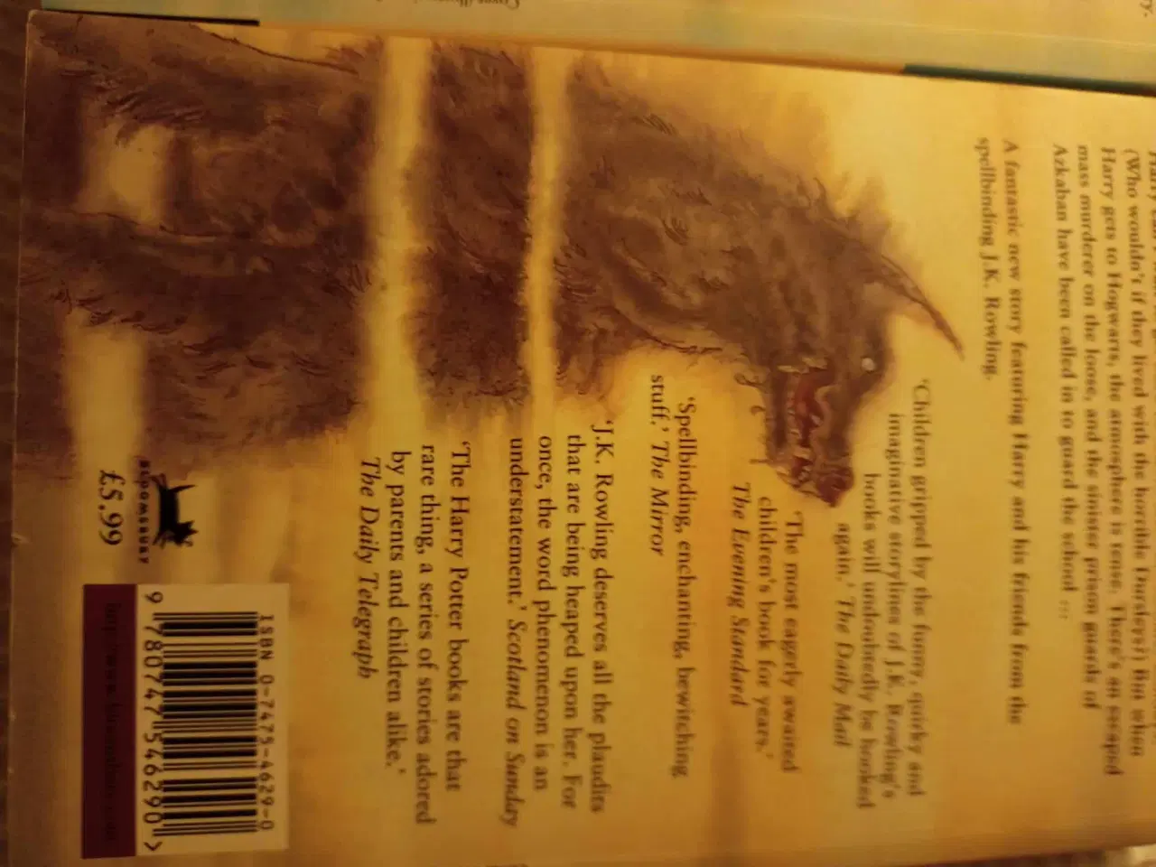 Billede 5 - Sjældne Harry Potterbøger med skrivefejl .