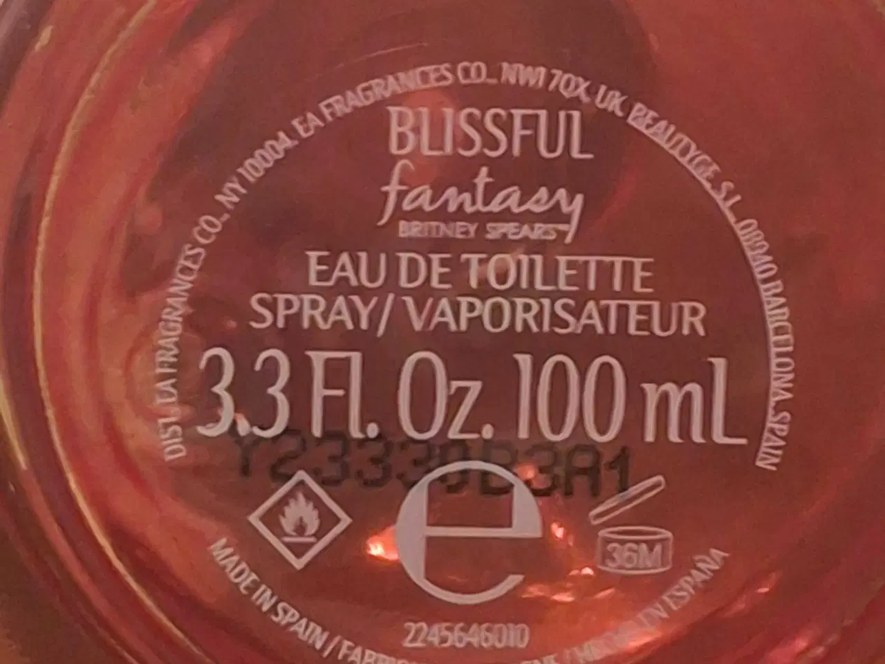 Billede 2 - Blissful Fantasy 99/100 ml.edt. Britney Spears 