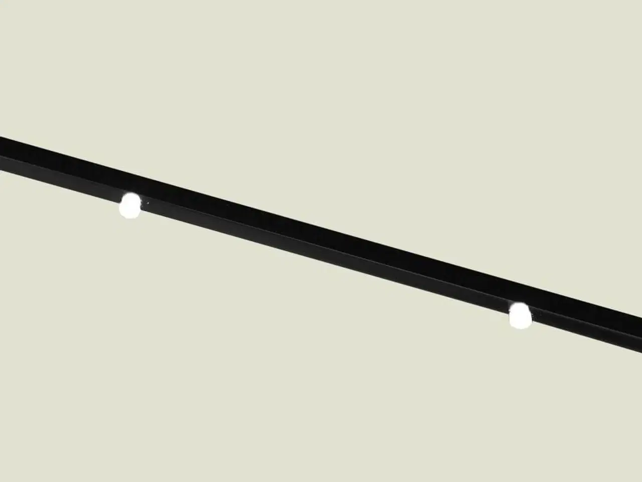 Billede 3 - Parasol med LED-lys og stålstang 2x3 m sandfarvet