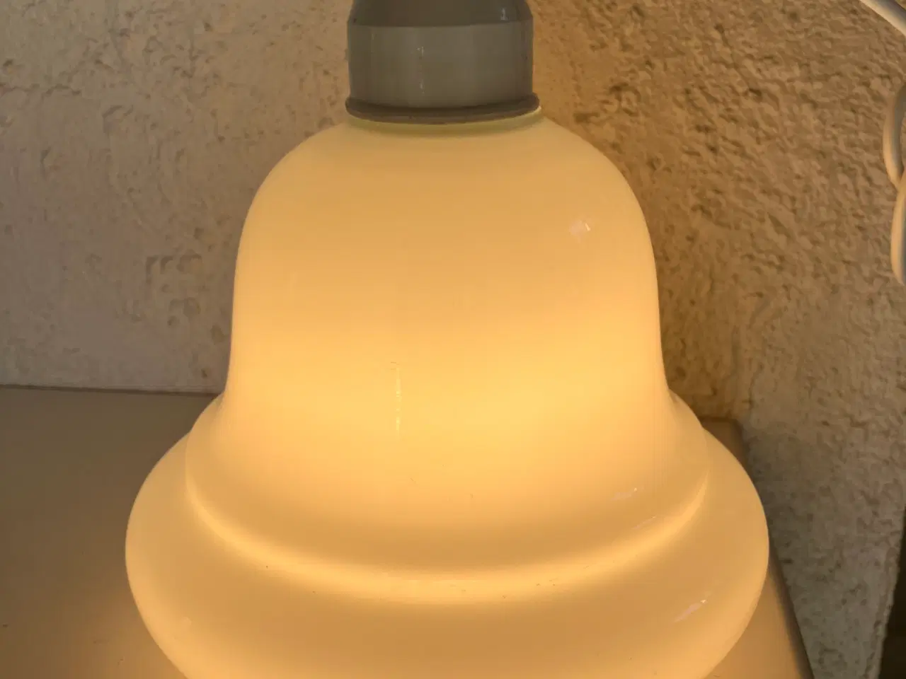 Billede 1 - Gammel glas pendel