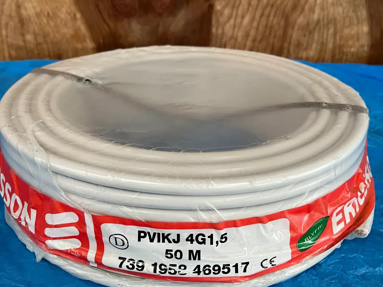 Billede 1 - INSTALLATIONSKABEL 4G1,5 MM² 50 METER