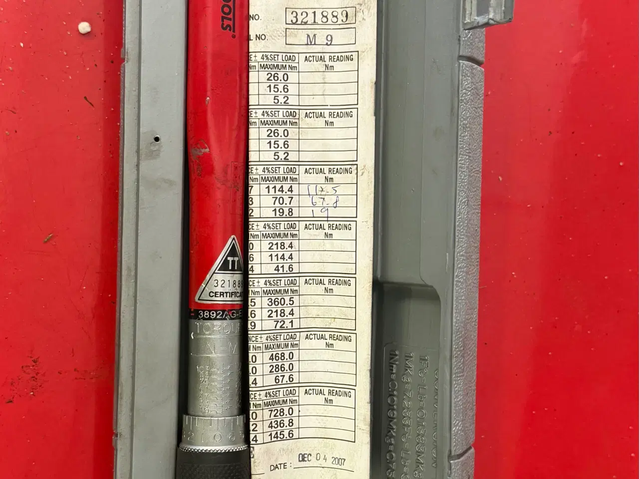 Billede 2 - Teng tool moment nøgle. 