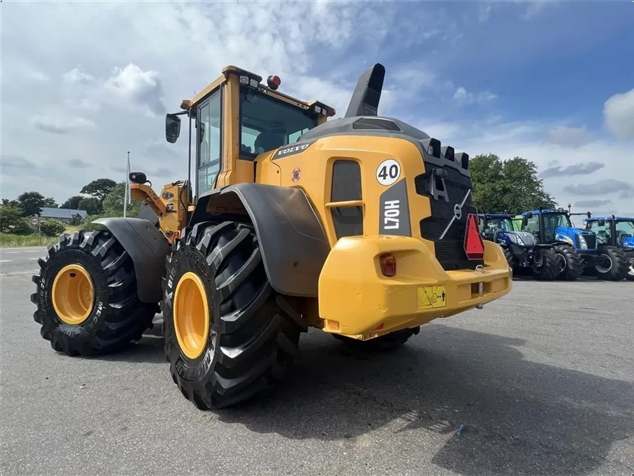 Billede 7 - Volvo L 70 H KUN 2400 TIMER OG NÆSTEN NYE TRAKTORHJUL!