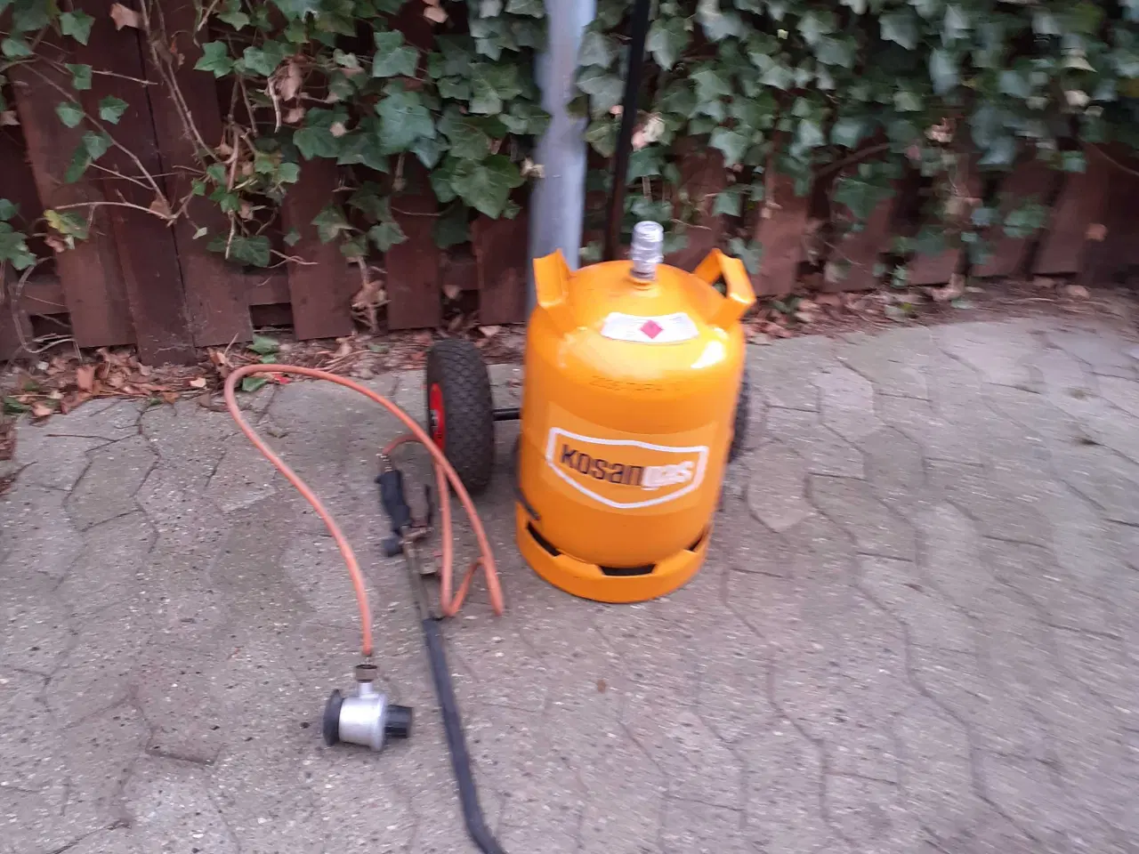 Billede 1 - Ukrudsbrænder + gasflaske 