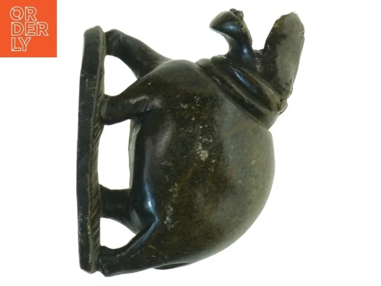 Billede 2 - Stenfigu af flodhest (str. 11x9,5 cm)