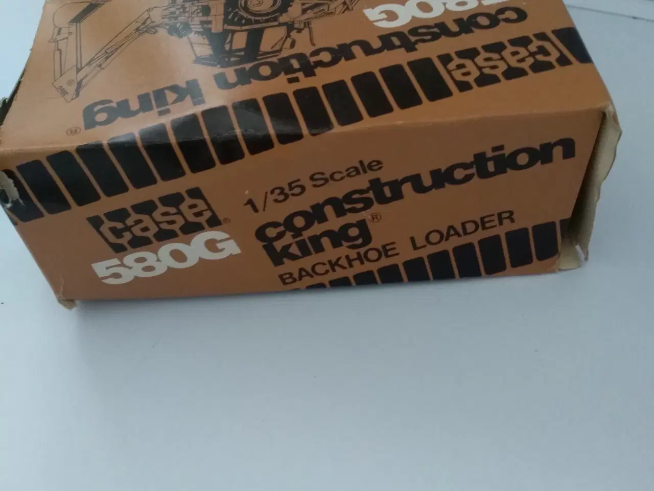 Billede 1 - CASE CONSTRUCTION  KING 580 G MODELMASKINE SCALE 