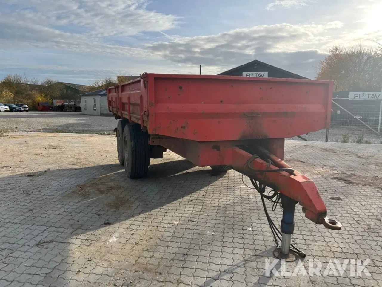 Billede 2 - Jord/tipvogn Baastrup 16 ton