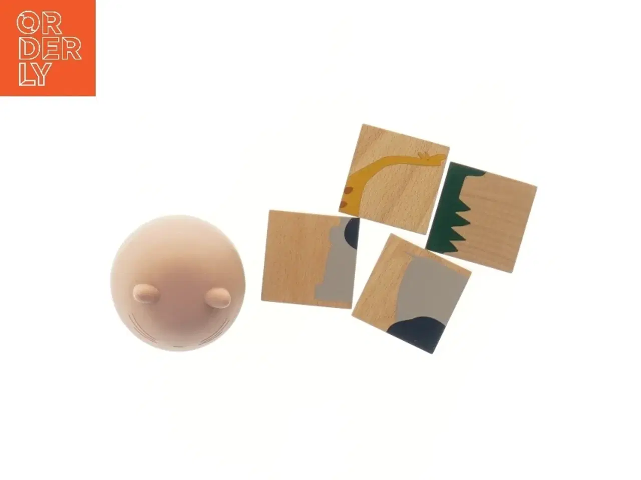 Billede 2 - Liewood tumling og puslespil (str. 5x5x5 cm)