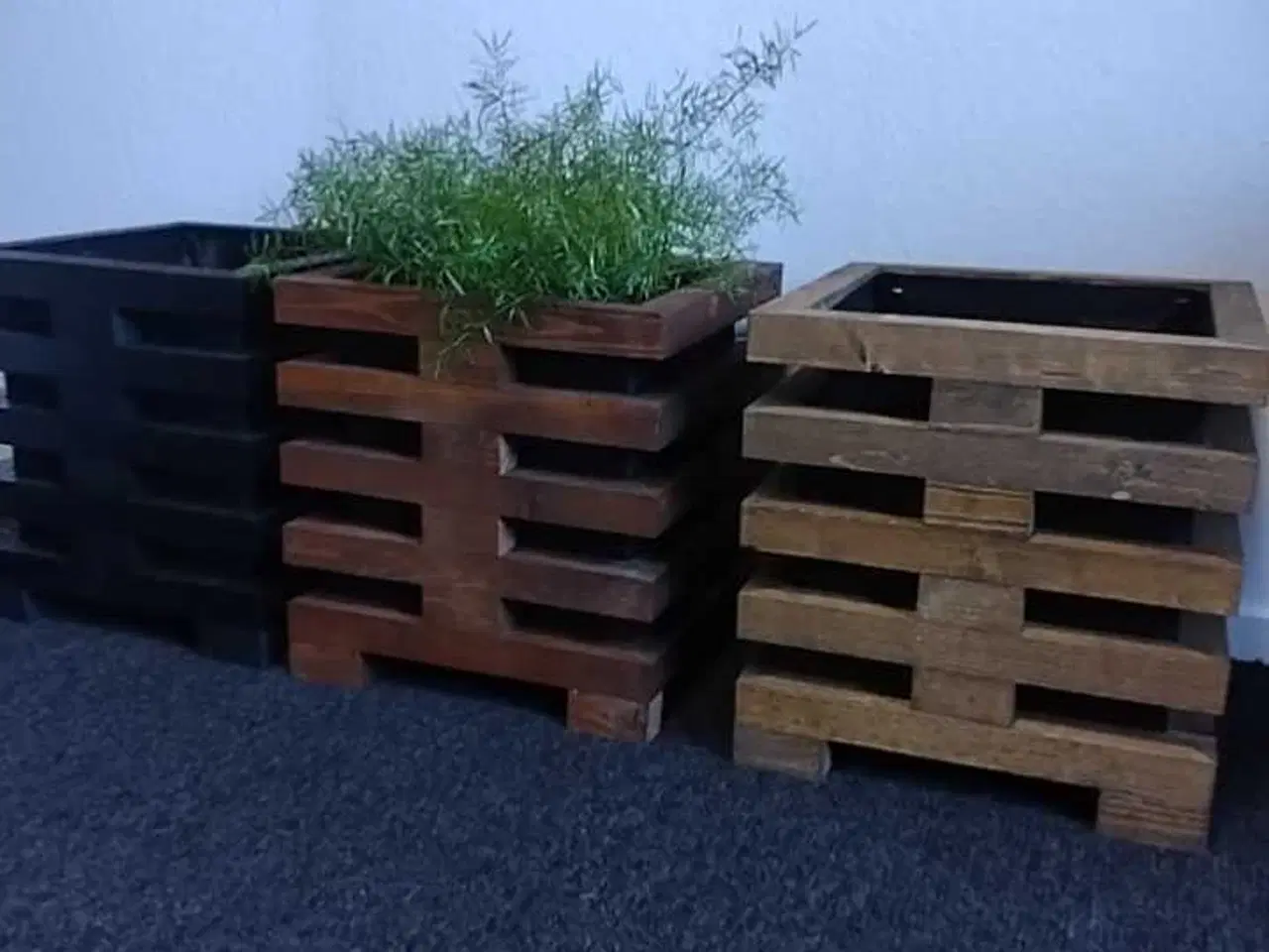 Billede 3 - Potter i træ