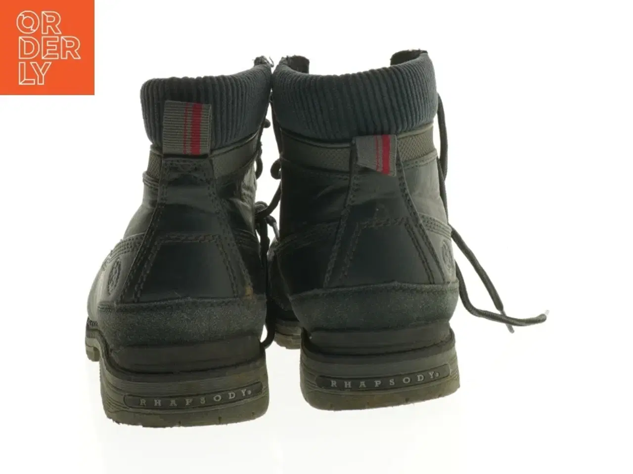 Billede 2 - Sorte støvler størrelse 38 (str. 38 )