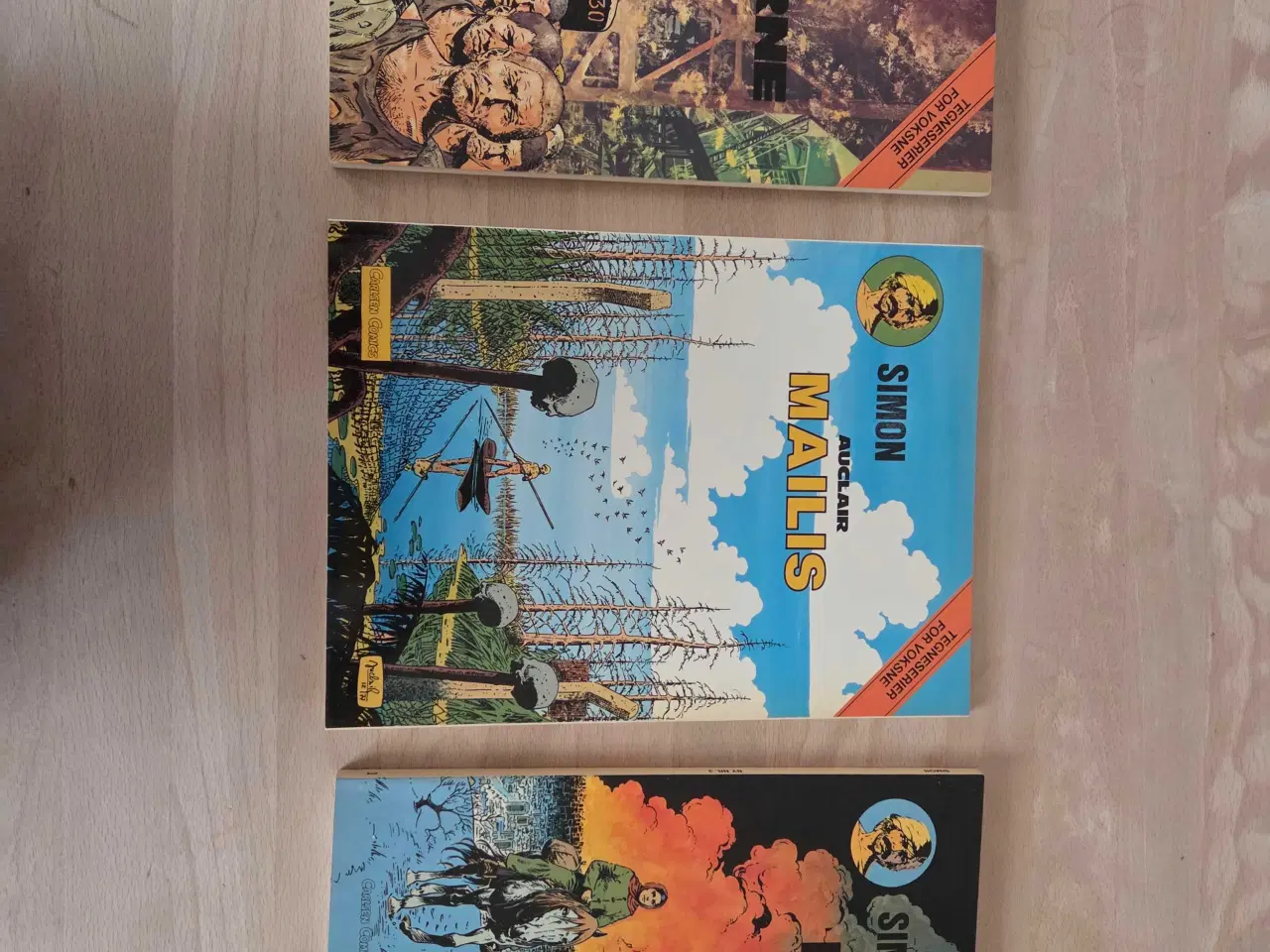 Billede 1 - Simon tegneseriealbums 1, 2 og 3. Ekstremt velhold