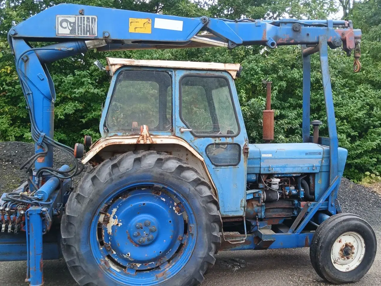 Billede 1 - Ford 4000 med HIAB kran