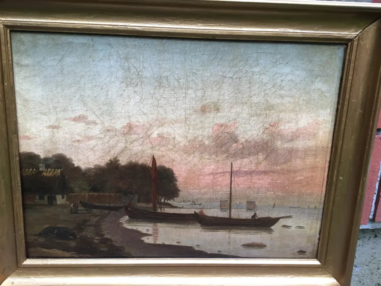Billede 4 - Oliemaleri af ukendt kunstner