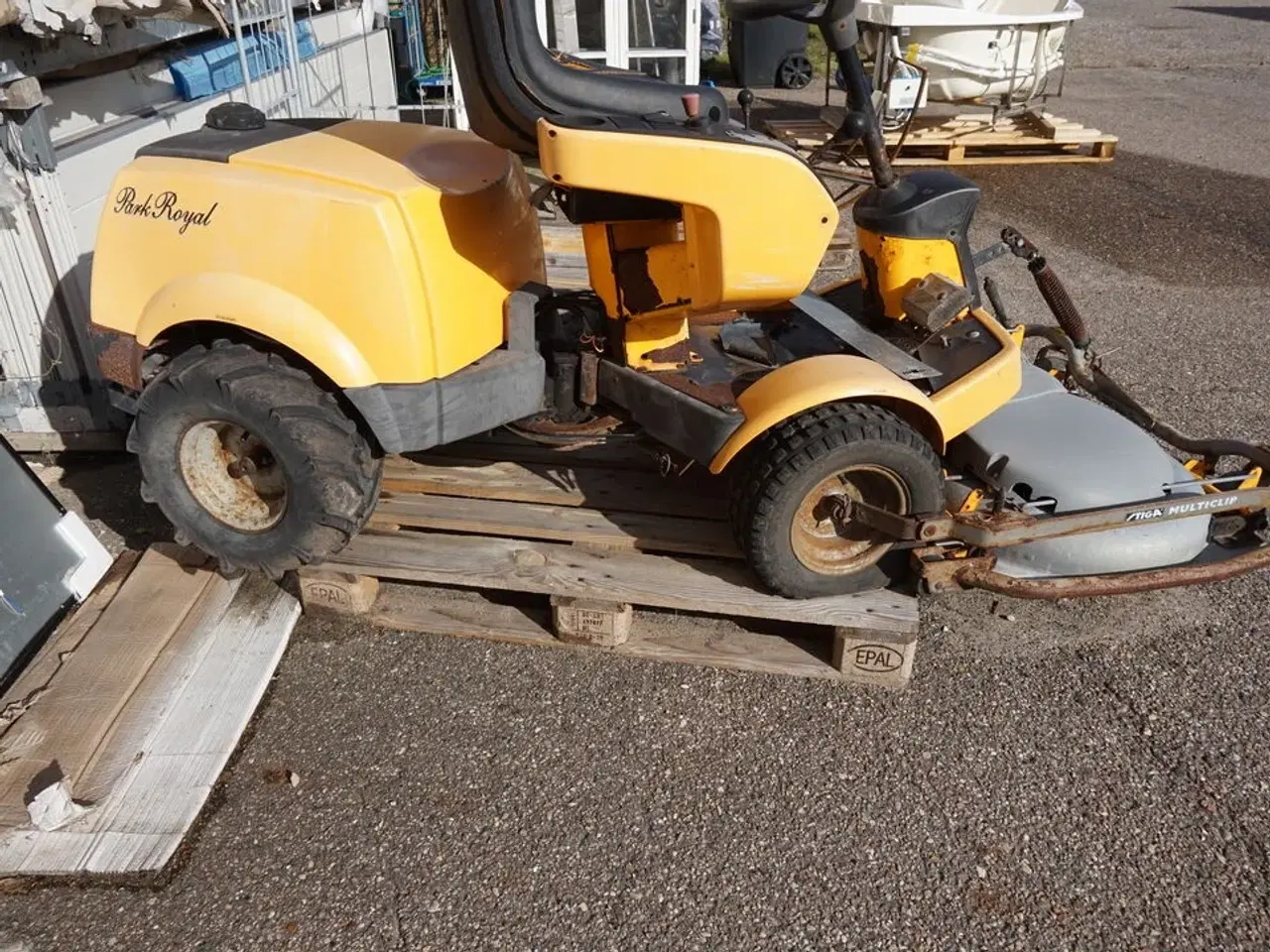 Billede 1 - Stiga Park Royal havetraktor med frontklipper (MOMSFRI)
