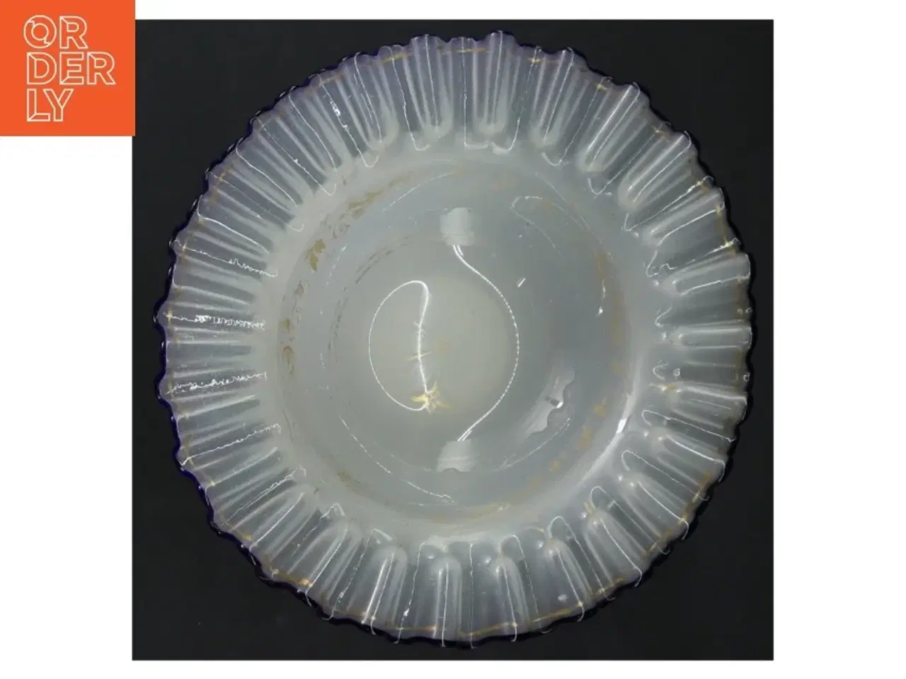 Billede 3 - Glasfad på fod (str. Ø. 15 cm)