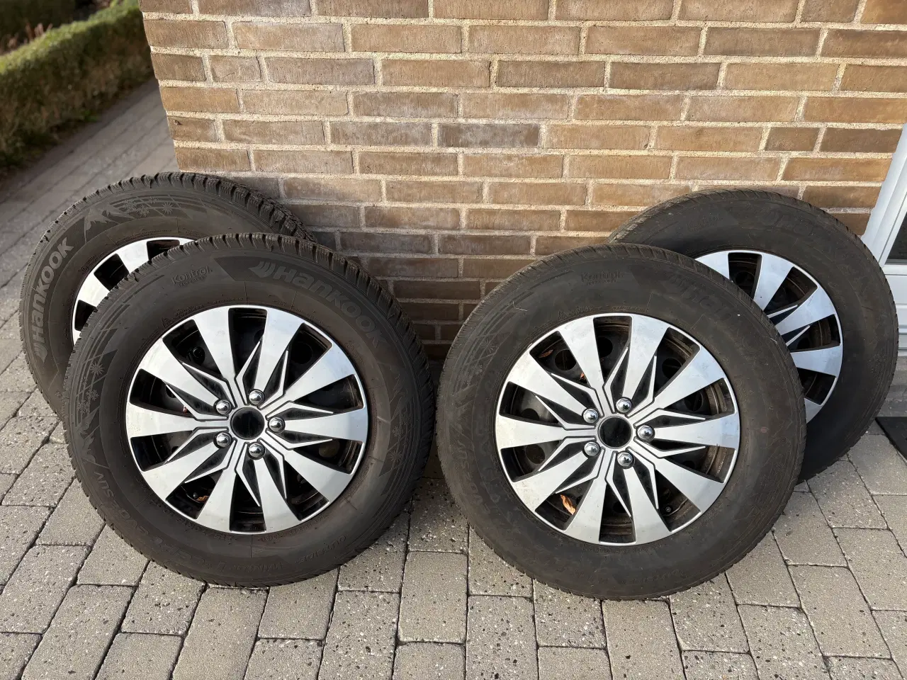 Billede 1 - 16” hankook vinterdæk med stålfælge