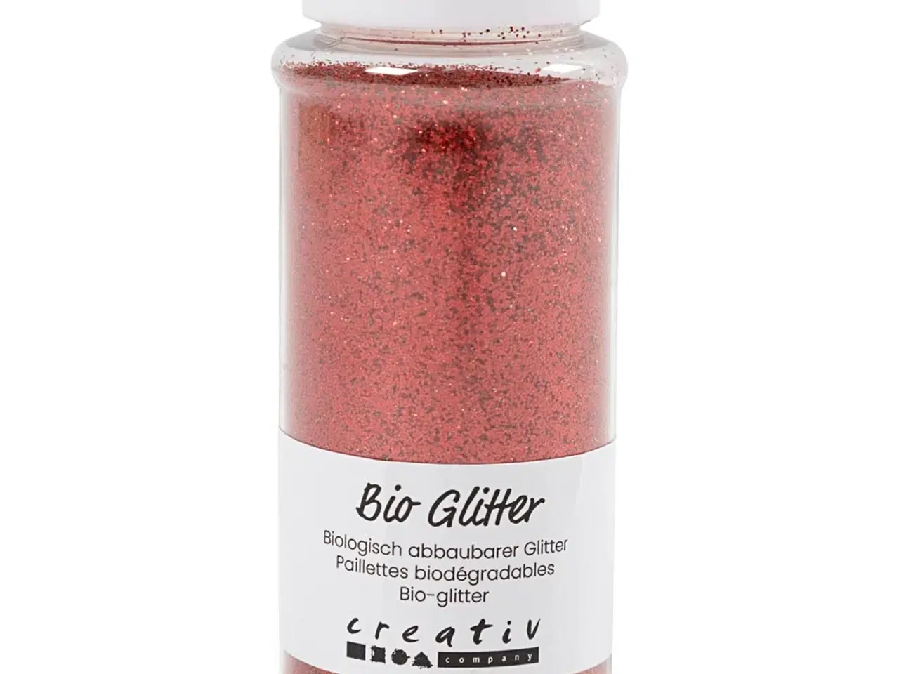 Billede 1 - Bio-glimmer, rød, 140ml/ 1 ds.