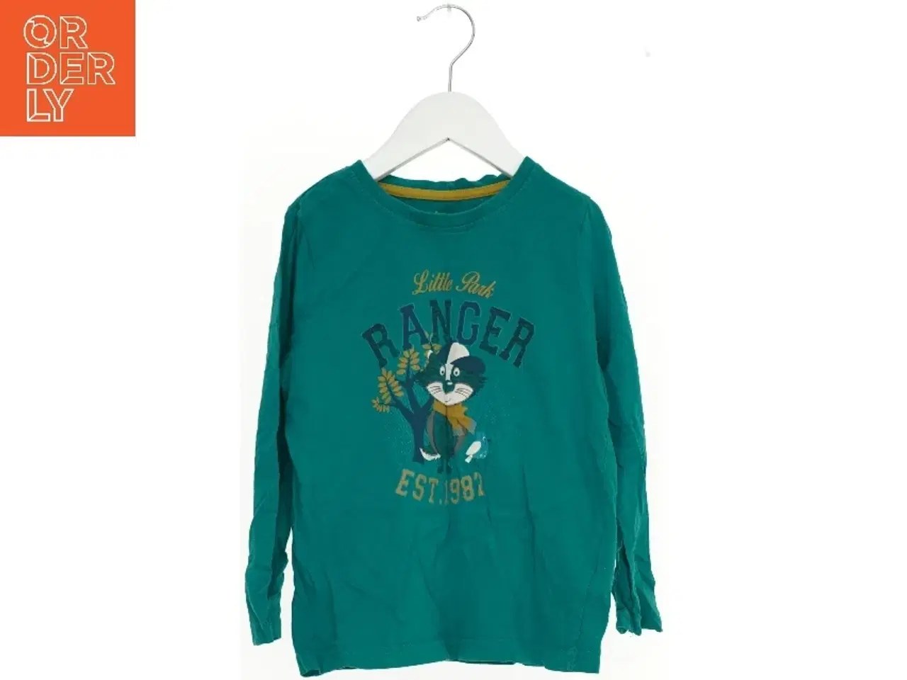 Billede 1 - Langærmet t-shirt med motiv fra Lupilu (str. 116)