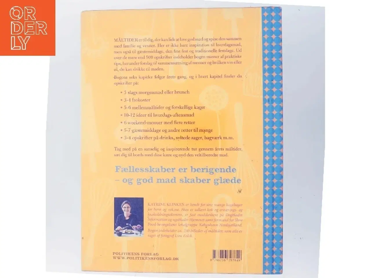 Billede 3 - Måltider af Katrine Klinken (Bog)