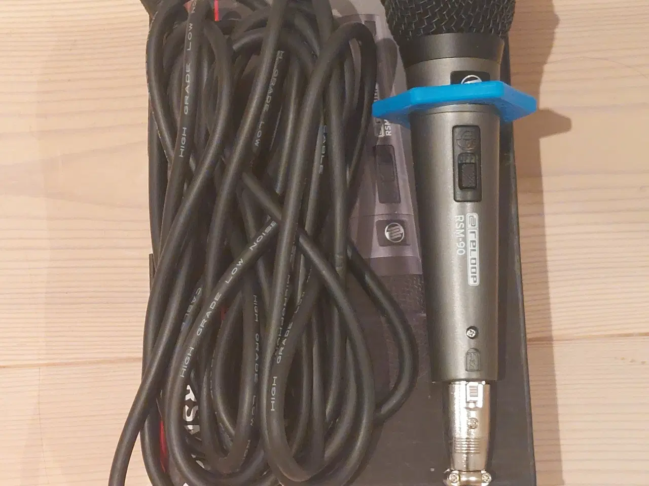 Billede 1 - UDLEJES - Kablet mikrofon