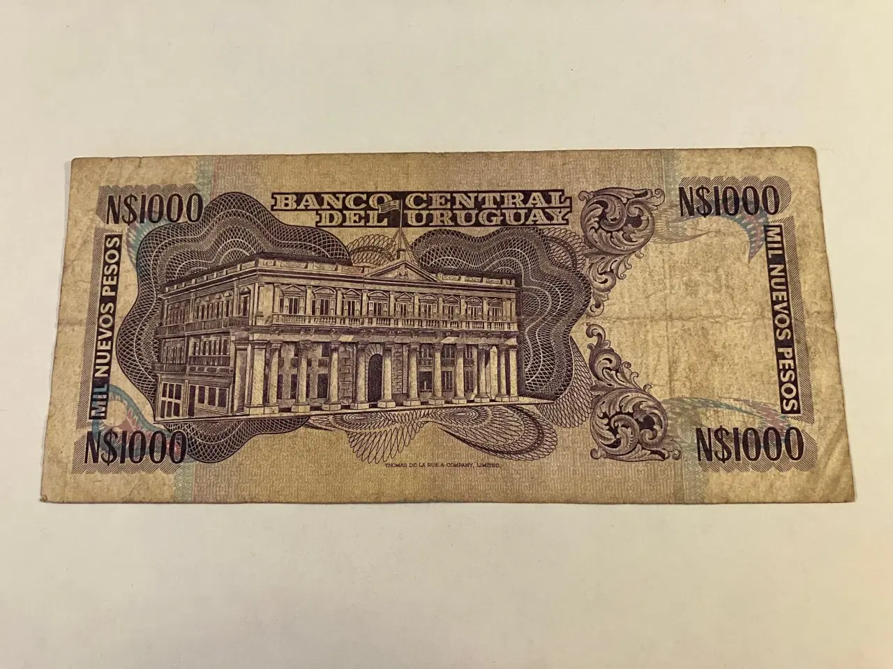 Billede 2 - 1000 Nuevos Pesos Uruguay