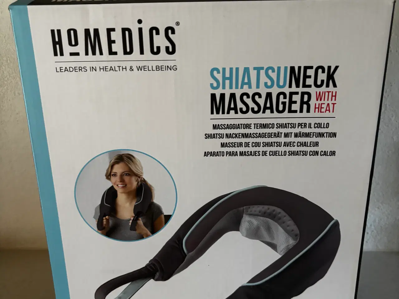 Billede 1 - HoMedics Nakkemasageapparat med varme.