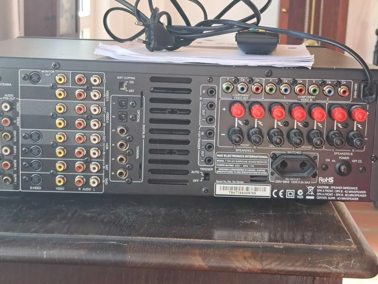 Billede 2 - NAD T744 A/V surround sound receiver