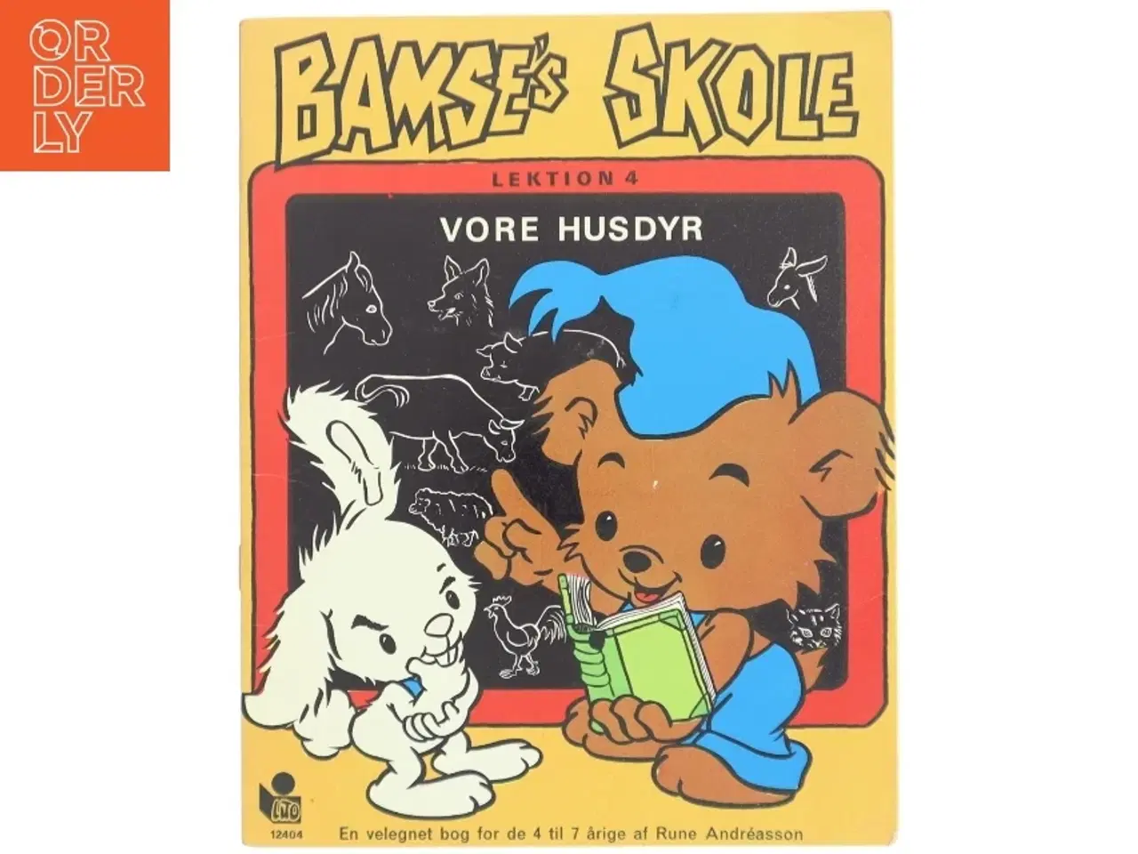 Billede 1 - &#39;Bamse&#39;s Skole Lektion 4 - Vore husdyr&#39; (bog) fra Ikke angivet