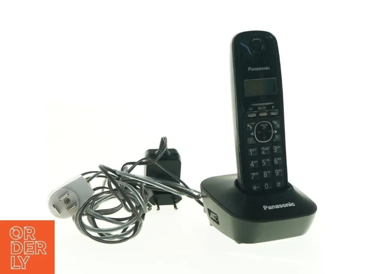 Billede 3 - Trådløs telefon med oplader fra Panasonic (str. 18 x 9 cm)