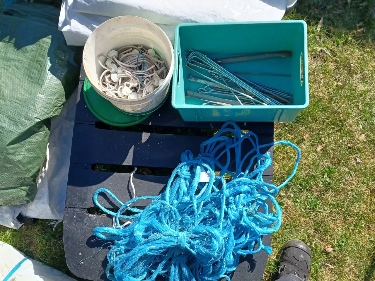 Billede 3 - Festtelt 4 x 6 m godt brugt men fungere