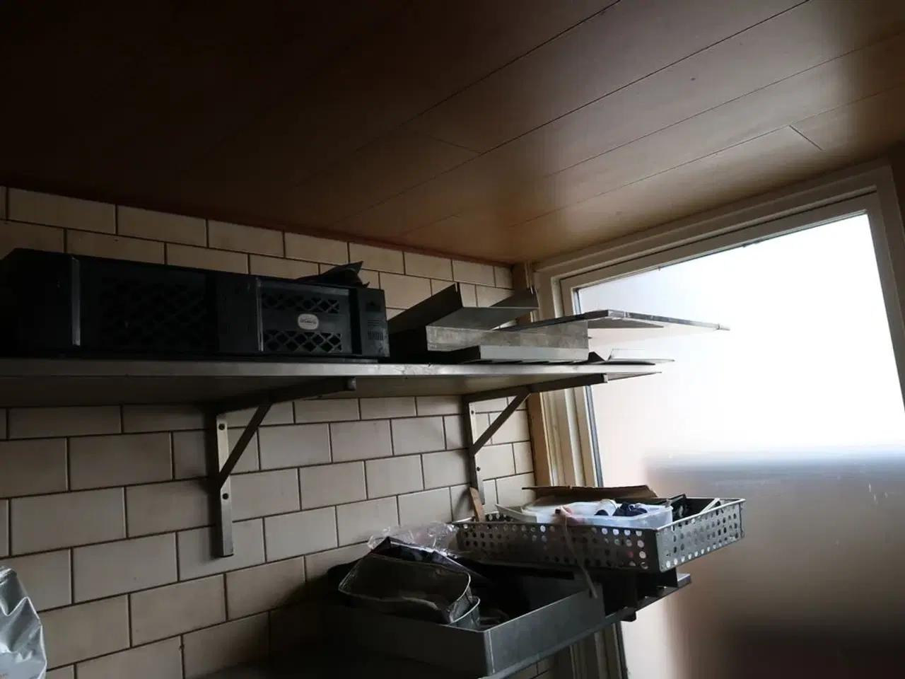 Billede 3 - 2 stk. rustfri lagerreoler