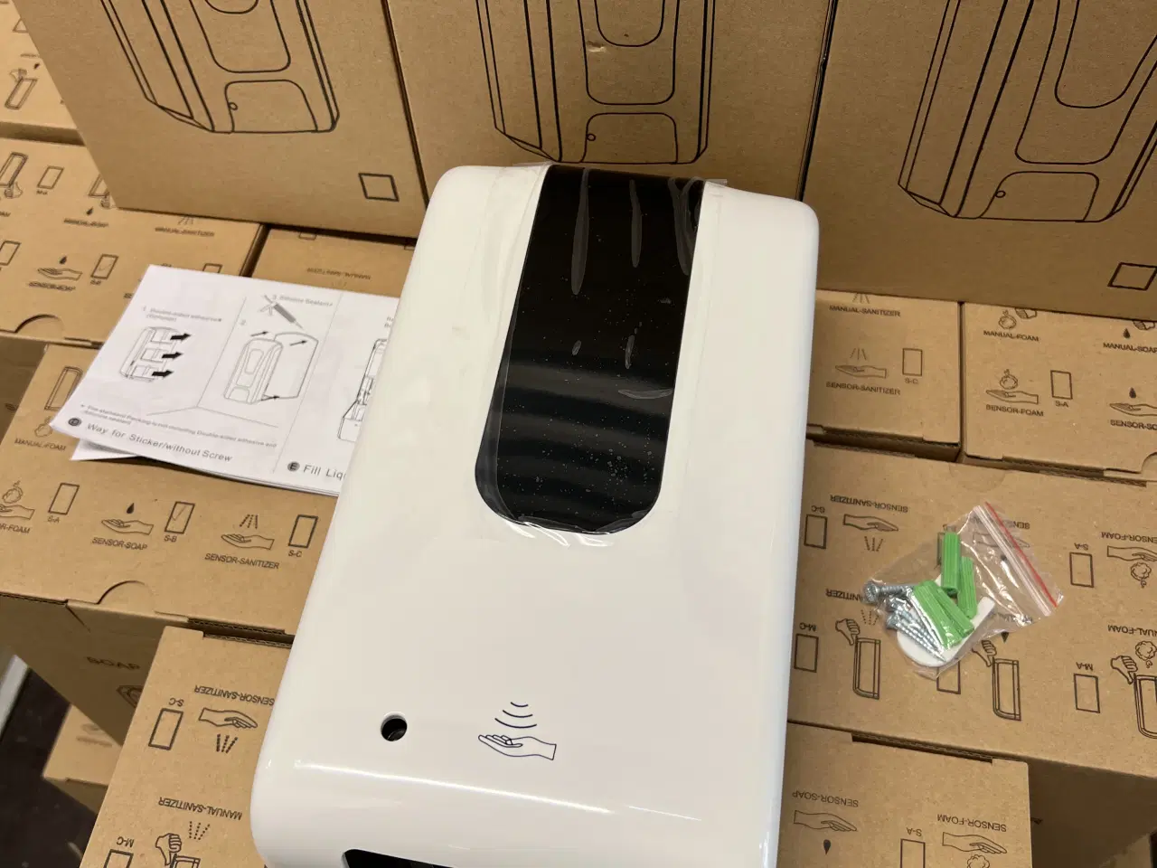 Billede 1 - sæbe / gel / håndsprit dispenser med sensor