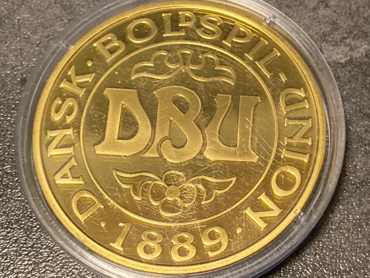 Billede 2 - Guld-mønt DBU