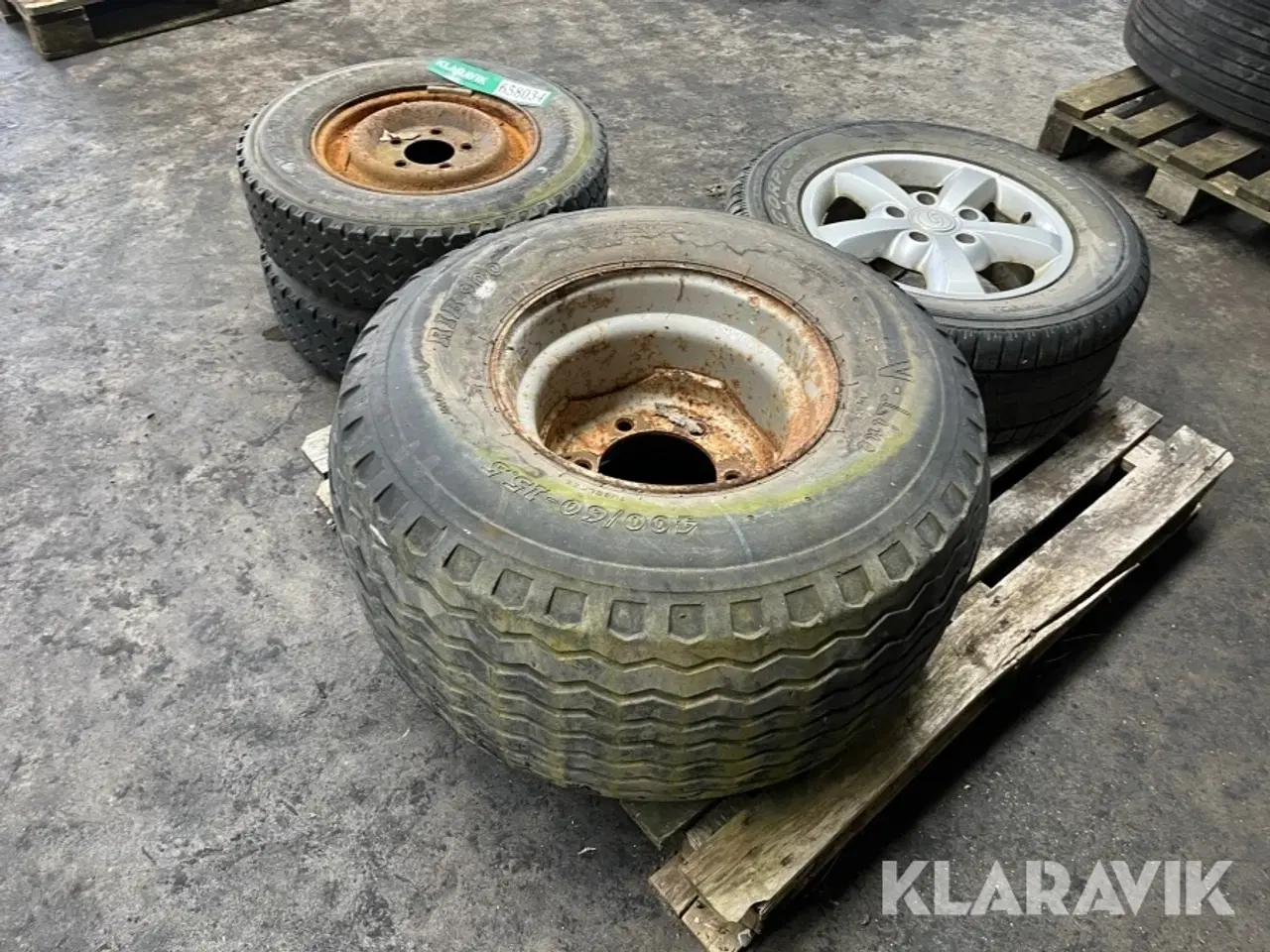 Billede 3 - Dæk blandet Palle.