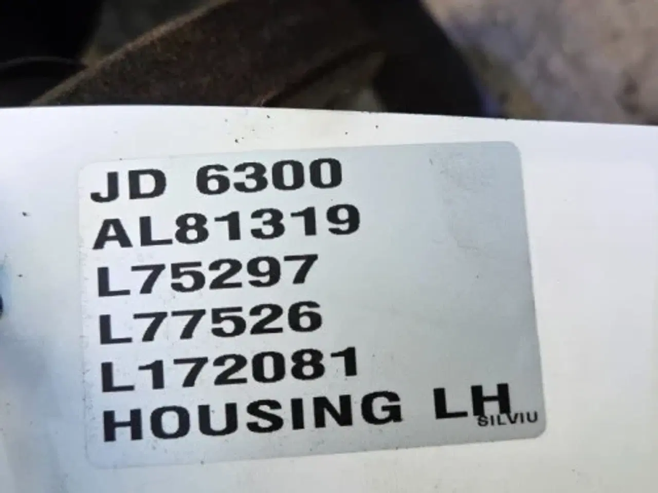 Billede 6 - John Deere 6300 Lår L. AL81319