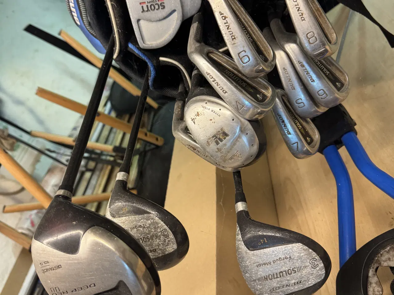 Billede 1 - Golfsæt med Vogn