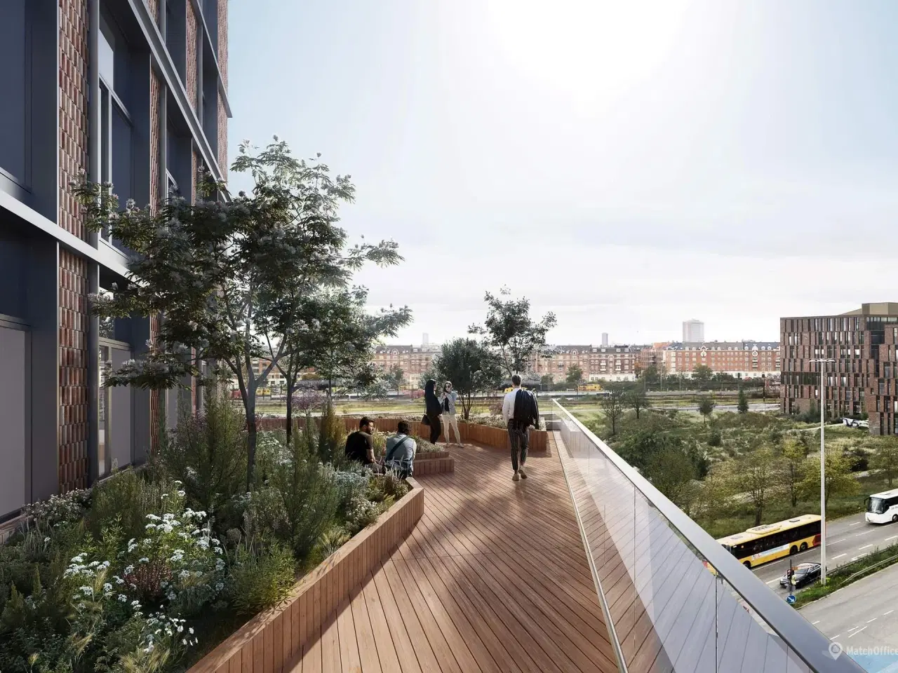 Billede 3 - CPH PULSE – Udsigt og privat tagterrasse