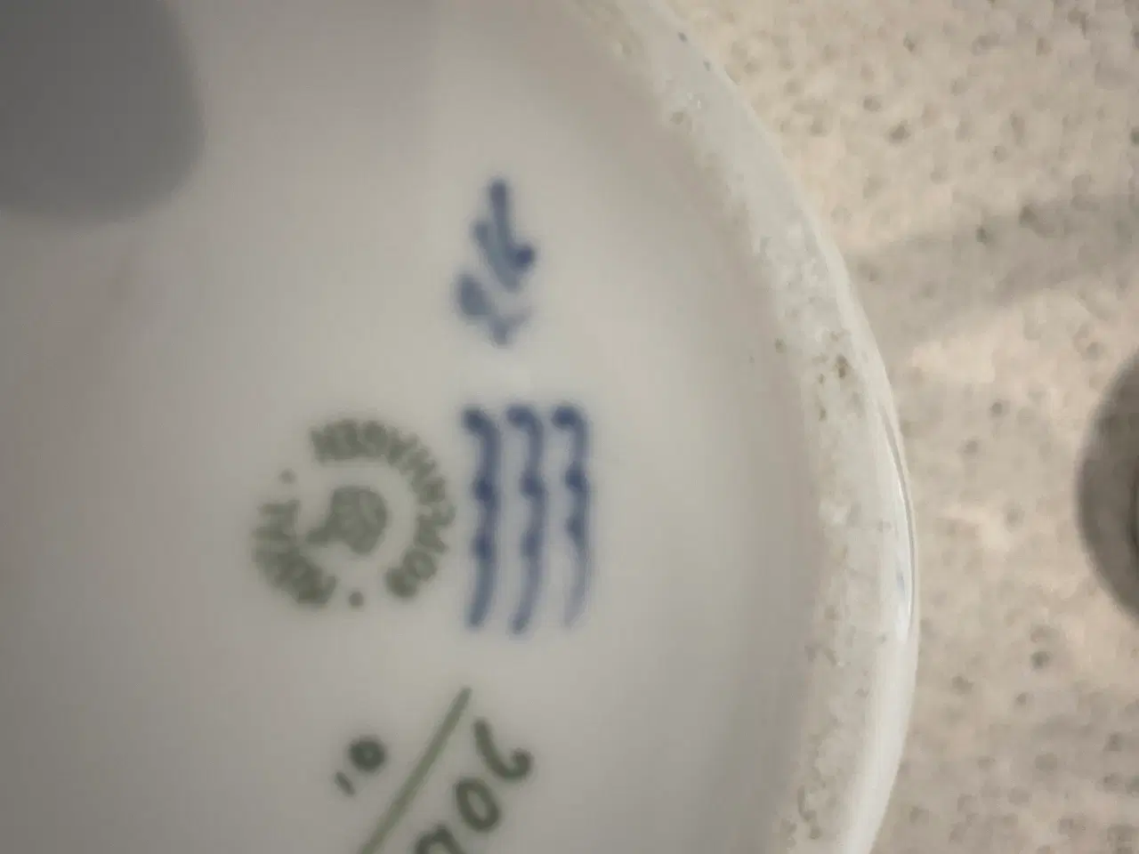 Billede 3 - Royal Copenhagen blå blomst kaffekande  
