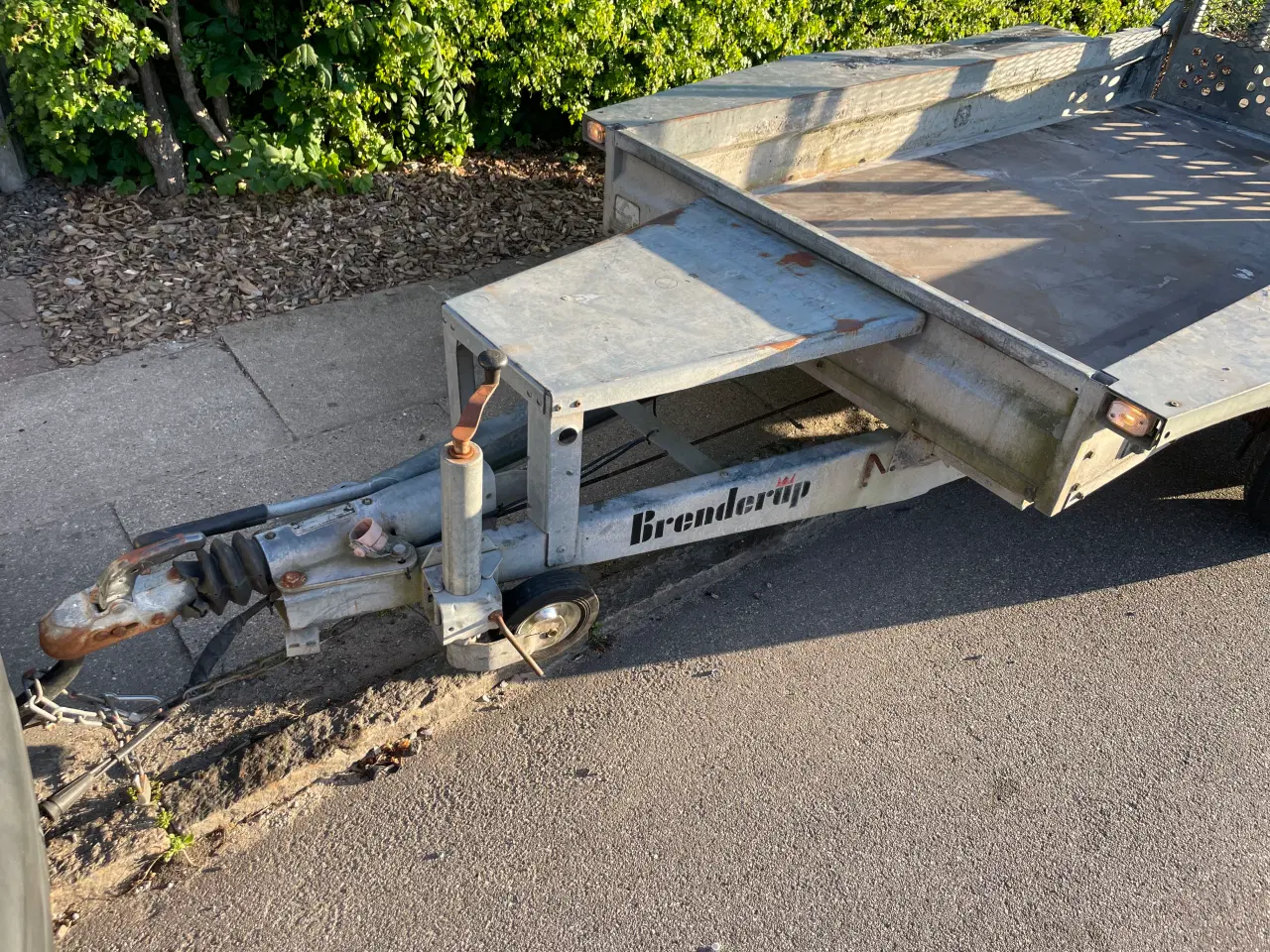 Billede 5 - Brenderup maskintrailer med rampe og dobbeltaksel