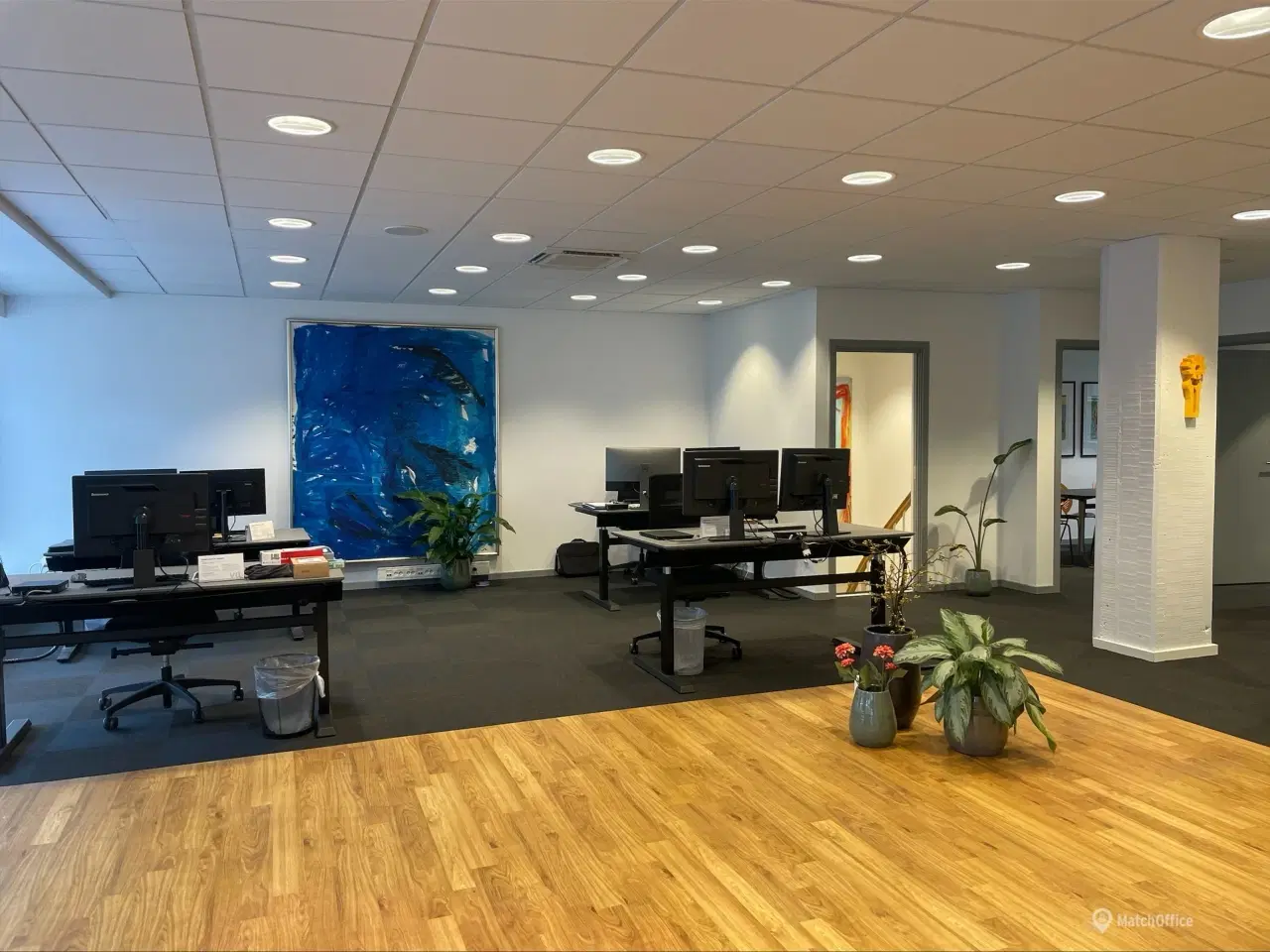 Billede 1 - Fleksibelt kontorfællesskab med tre lejemuligheder