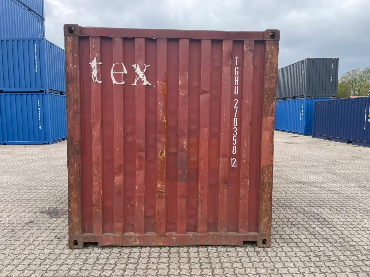 Billede 4 - 20 fods Container- ID: TGHU 278358-2
